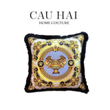 Vỏ Gối Nhung Gianni Vers. La Coupe Des Dieux Fw25 - CẬU HAI HOME DECOR