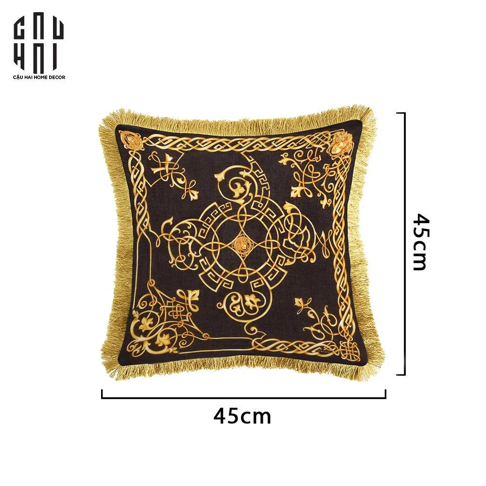 VỎ GỐI NHUNG VS IMPERIAL BAROQUE 45.-CẬU HAI HOME DECOR