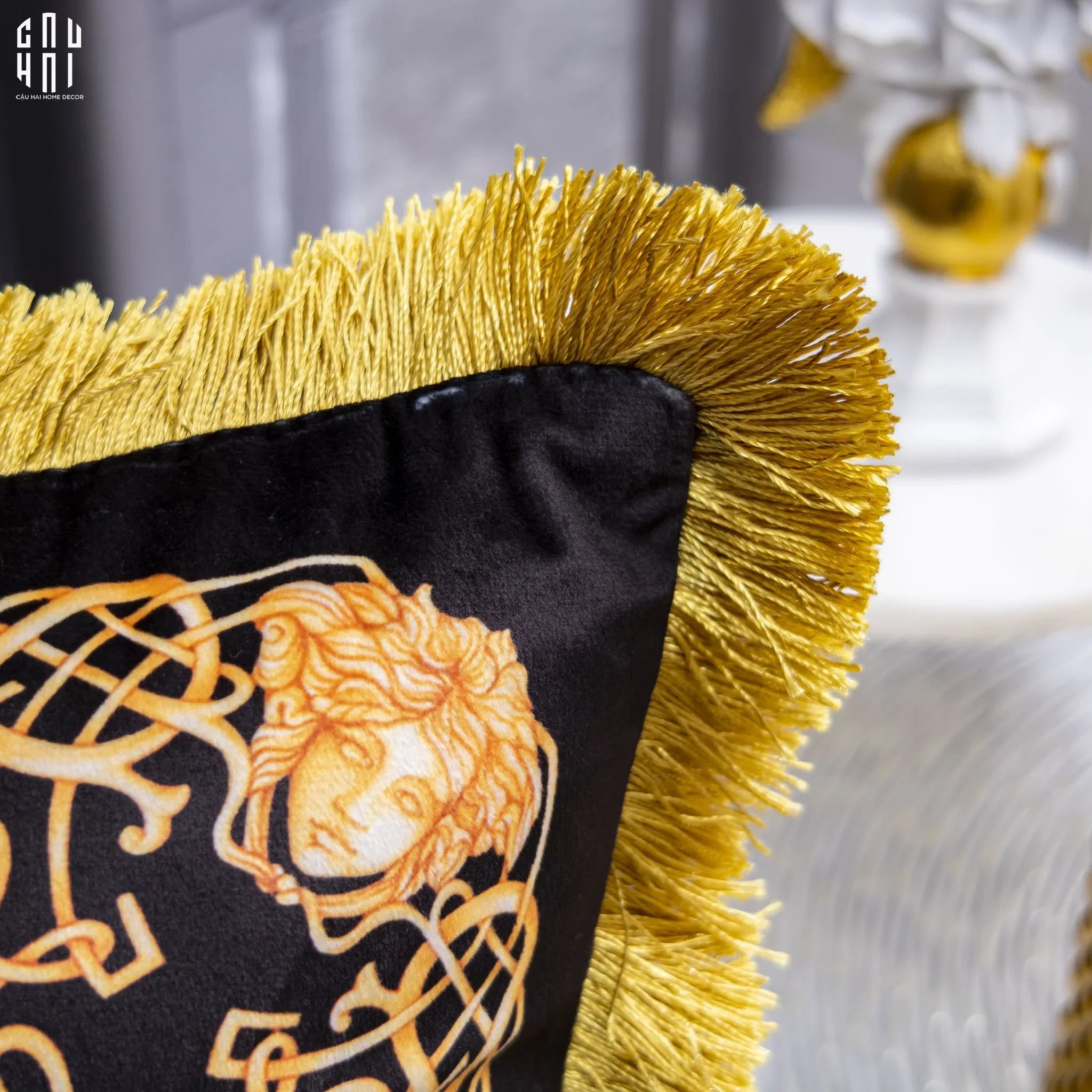 VỎ GỐI NHUNG VS IMPERIAL BAROQUE 45.-CẬU HAI HOME DECOR