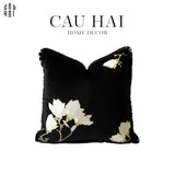 Vỏ Gối Nhung Scarlett 45.-VỎ GỐI-Đối tác tại Trung Quốc theo từng đơn đặt hàng-CẬU HAI HOME DECOR