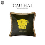 Vỏ Gối Nhung V Class Signature Medusa Hypnotic Eyes 45.-VỎ GỐI-CẬU HAI HOME DECOR