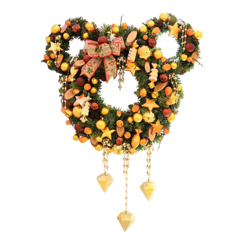 Mickey Christmas Wreath 90