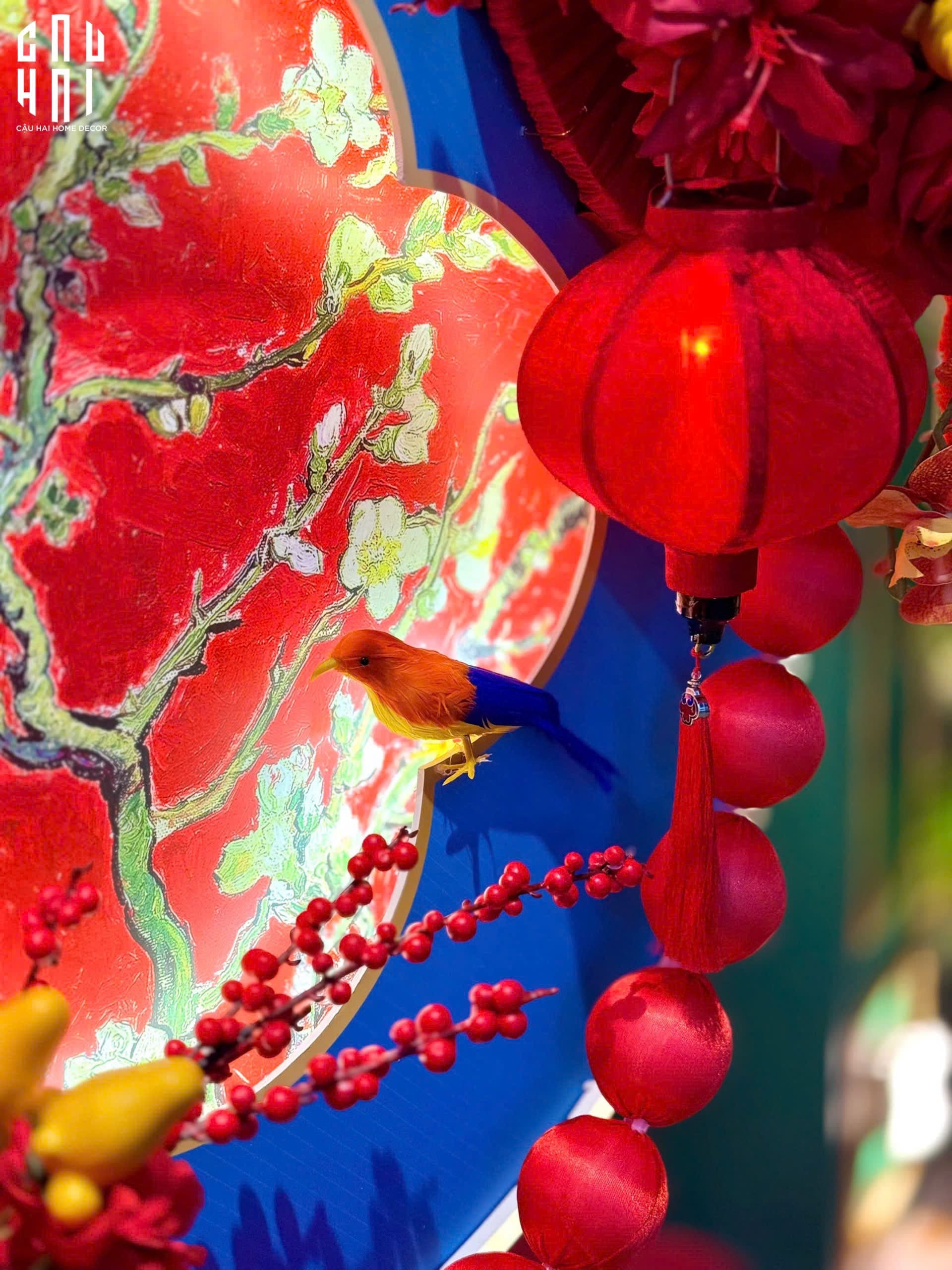 Vòng Hoa Tết 2025 - Tăng Phú Quý - CẬU HAI HOME DECOR