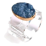 Vòng Khăn Ăn - Napkin Ring Crystal Quartz