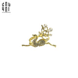 VÒNG KHĂN ĂN - NAPKIN RING DIAMOND DEER-CẬU HAI HOME DECOR