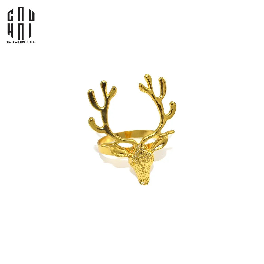 VÒNG KHĂN ĂN - NAPKIN RING GOLDEN ALLEY-CẬU HAI HOME DECOR