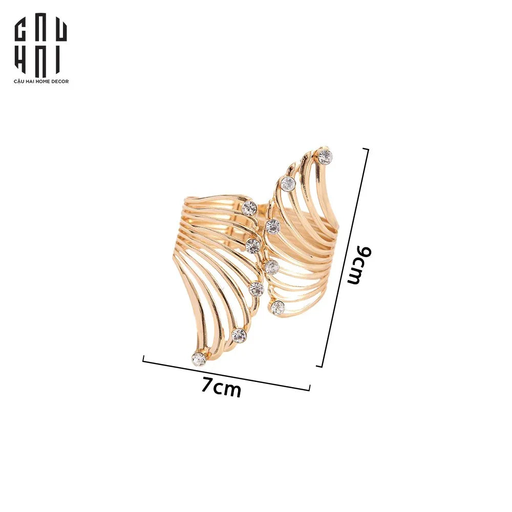 VÒNG KHĂN ĂN - NAPKIN RING JESSICA-CẬU HAI HOME DECOR