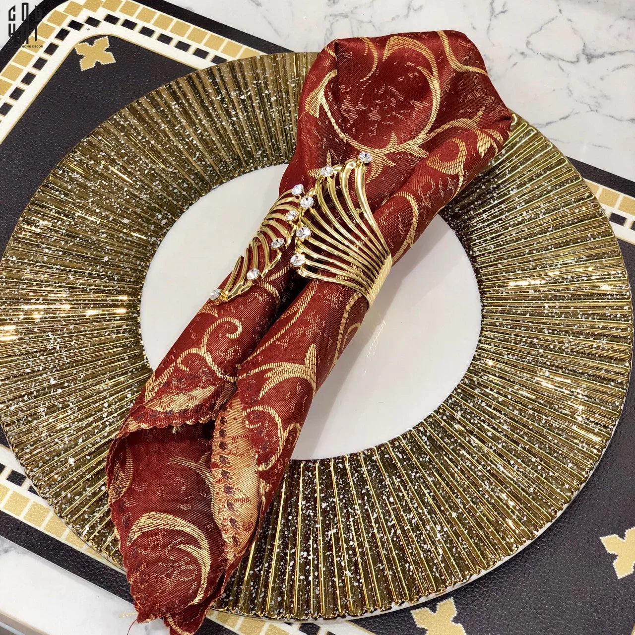 VÒNG KHĂN ĂN - NAPKIN RING JESSICA-CẬU HAI HOME DECOR