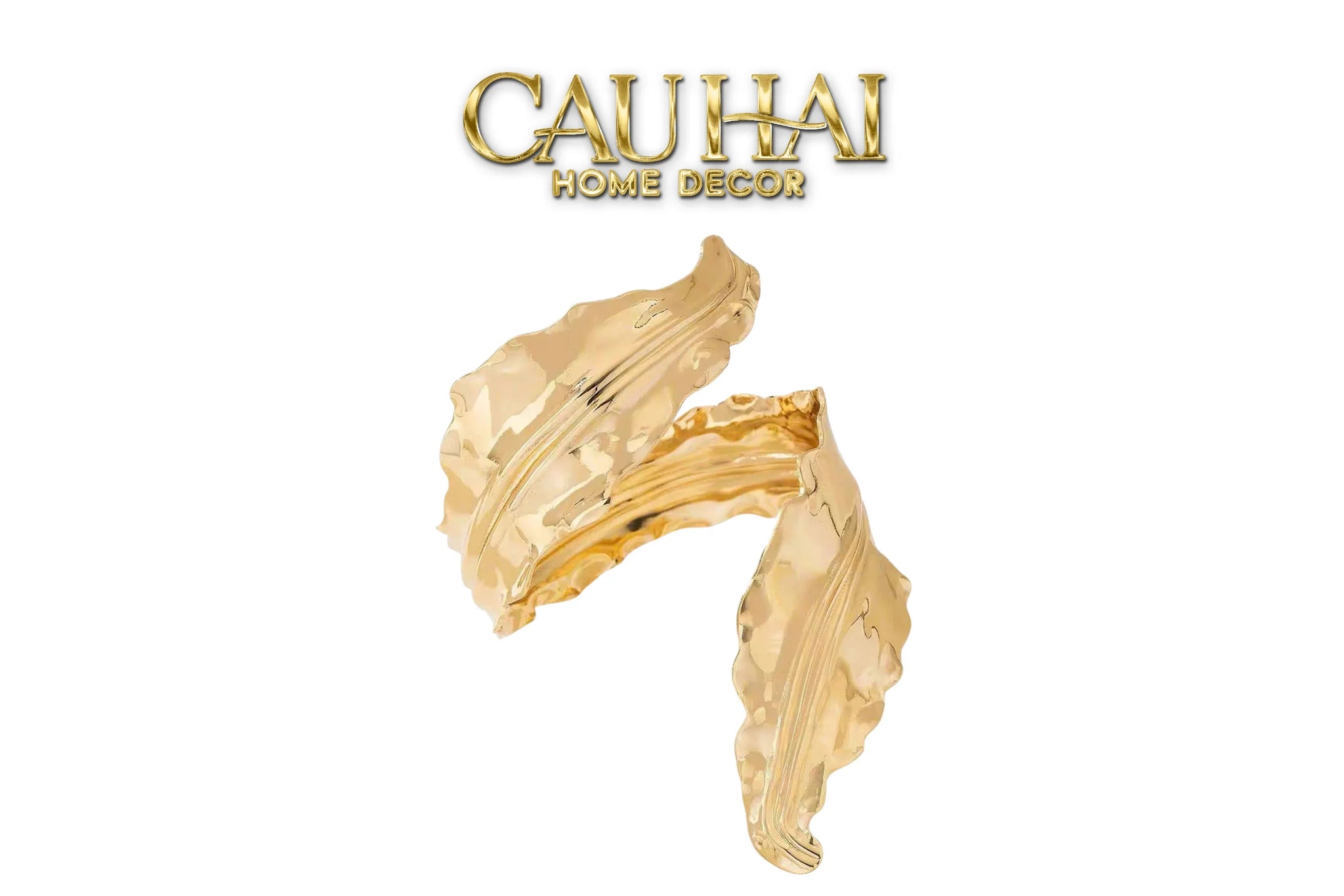Vòng Khăn Ăn - Napkin Ring Leaf de Petite-CẬU HAI HOME DECOR