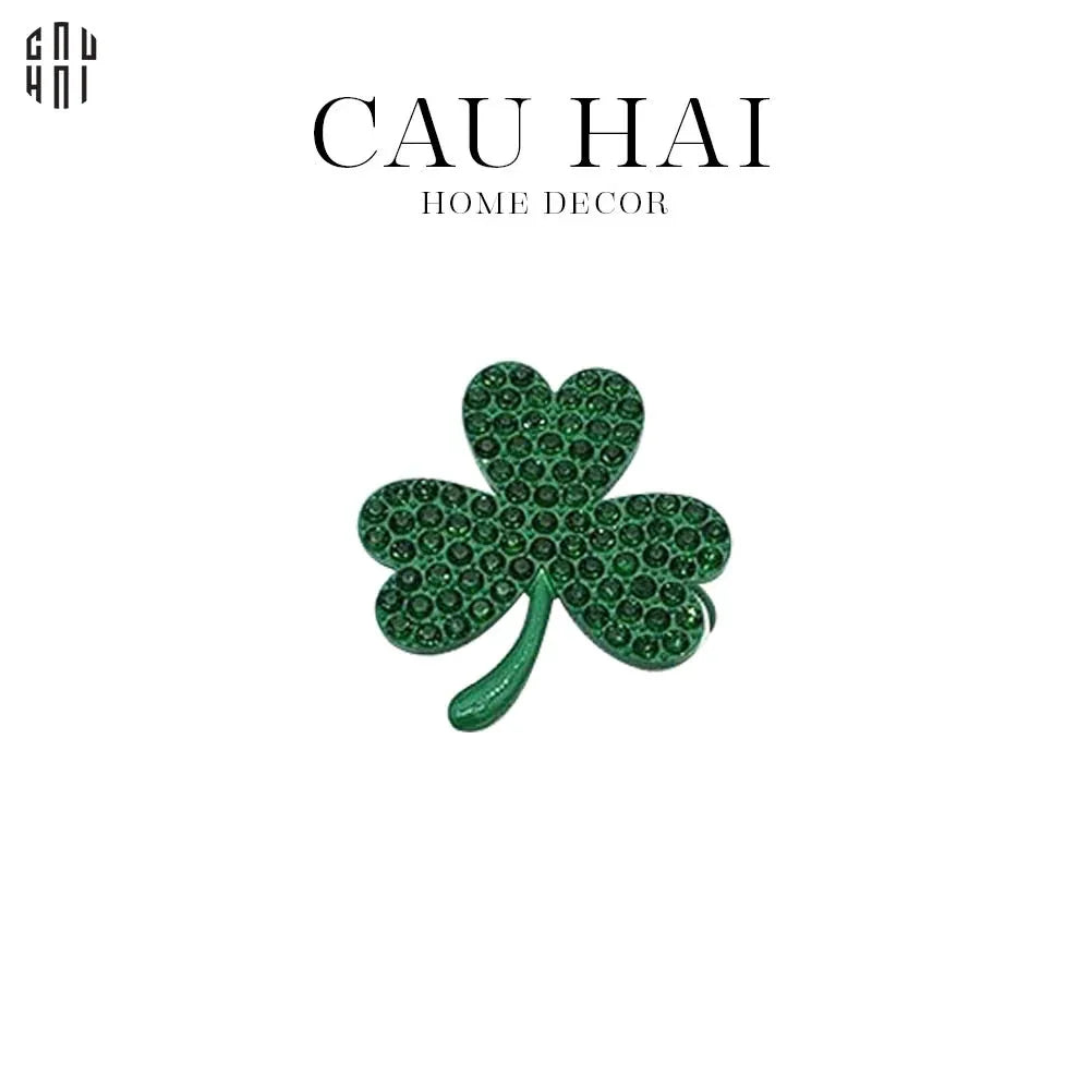 Vòng Khăn Ăn - Napkin Ring Lucky Green Leaves-CẬU HAI HOME DECOR