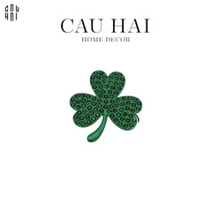 Vòng Khăn Ăn - Napkin Ring Lucky Green Leaves-CẬU HAI HOME DECOR