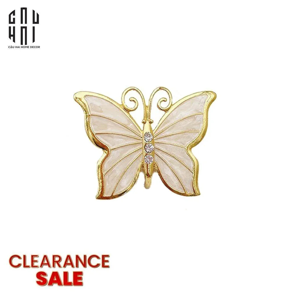 VÒNG KHĂN ĂN - NAPKIN RING NEW GOLDEN BUTTERFLY-CẬU HAI HOME DECOR