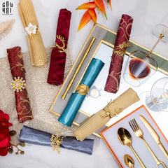 Vòng Khăn Ăn - Napkin Ring New Golden Butterfly-CẬU HAI HOME DECOR