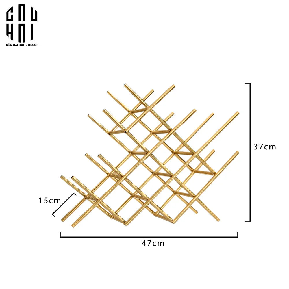 Winston Wine Rack-BÌNH RƯỢU-CẬU HAI HOME DECOR