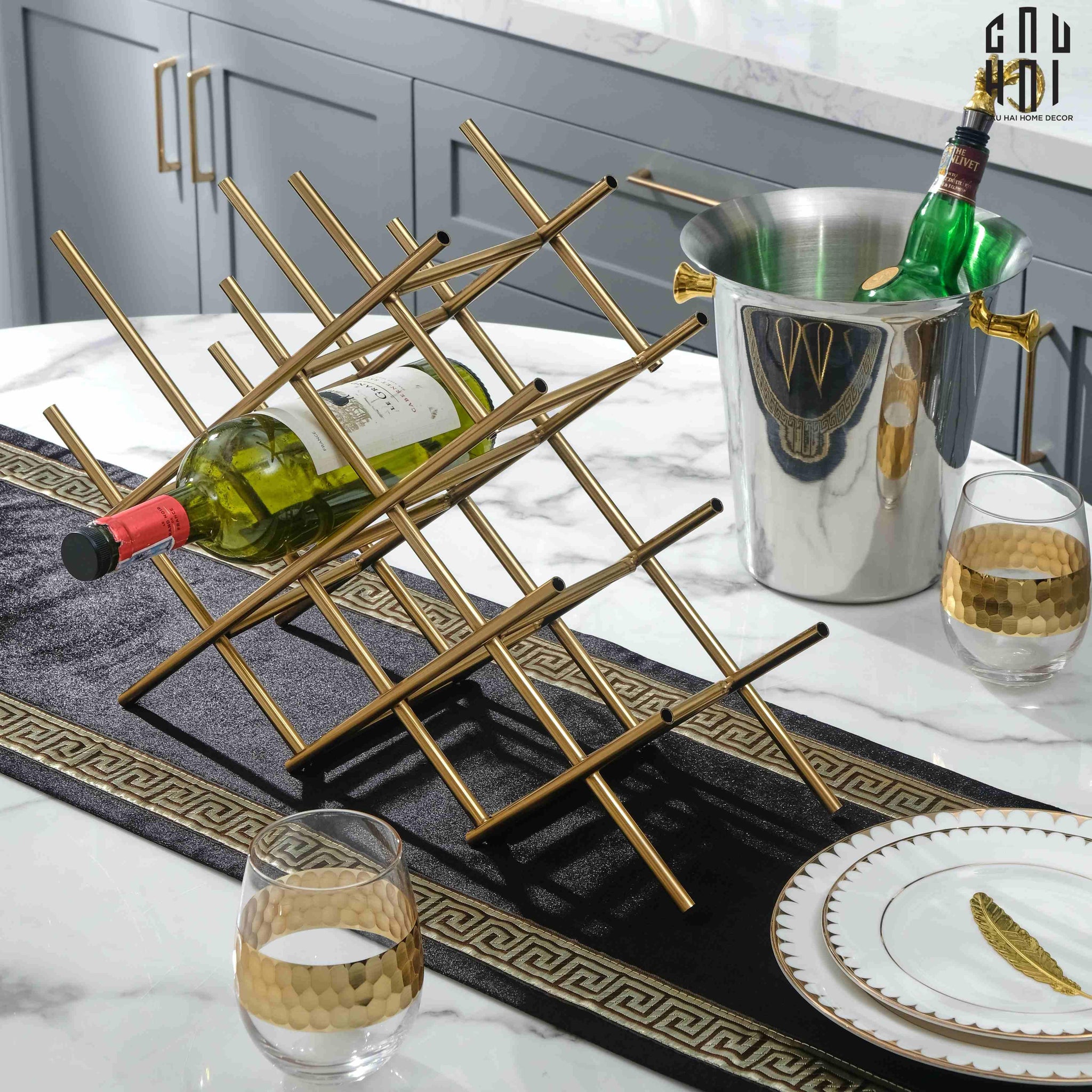 Winston Wine Rack-CẬU HAI HOME DECOR