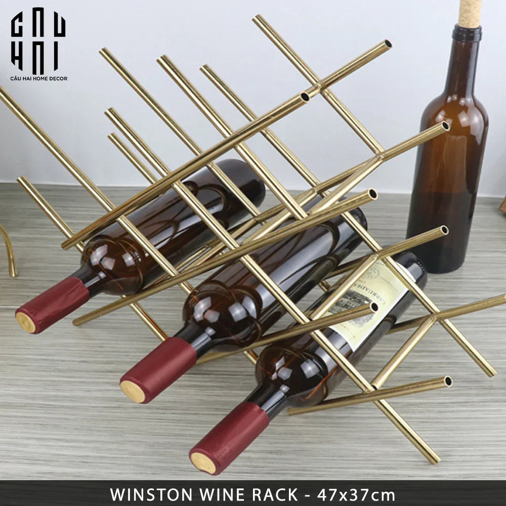 WINSTON WINE RACK-CẬU HAI HOME DECOR