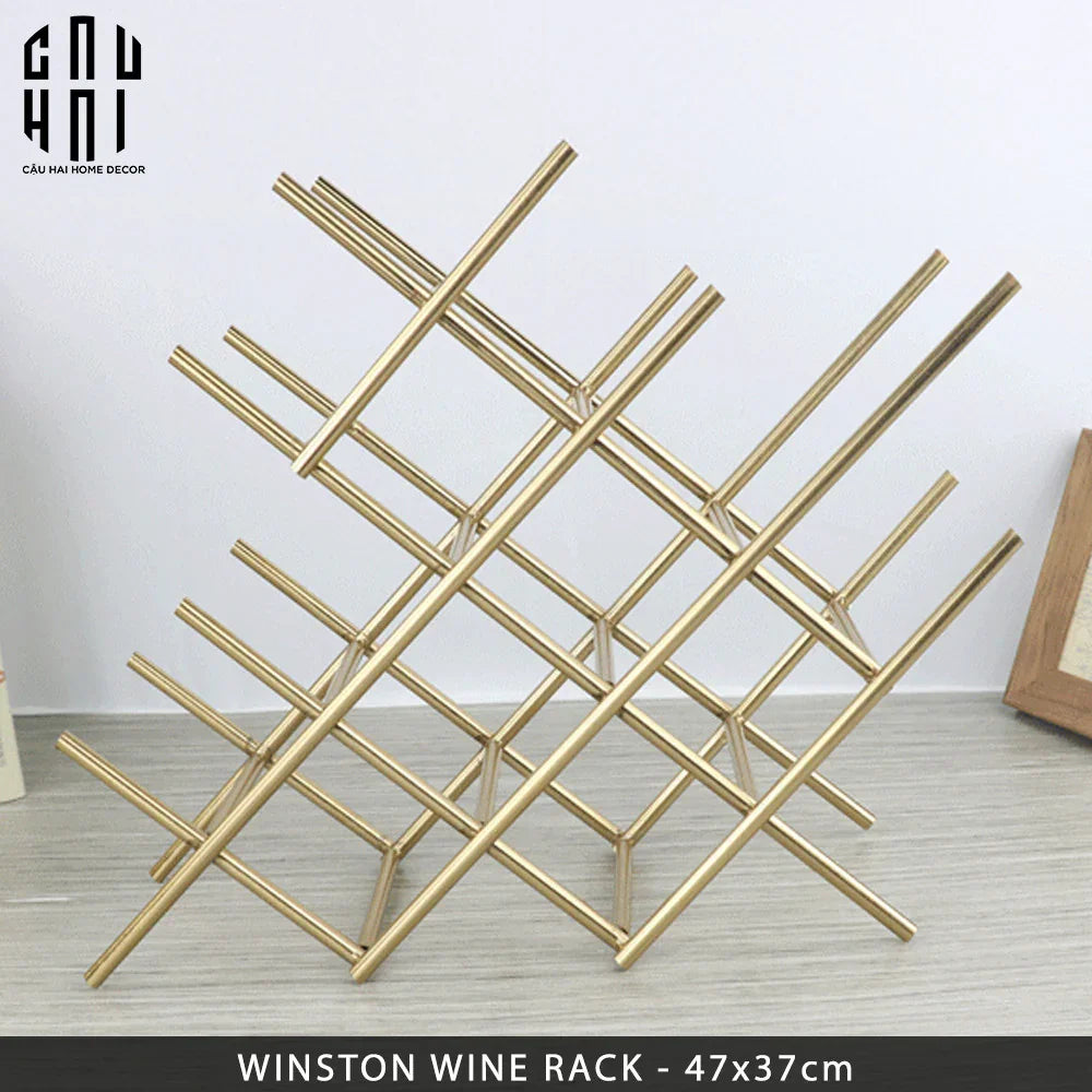WINSTON WINE RACK-CẬU HAI HOME DECOR