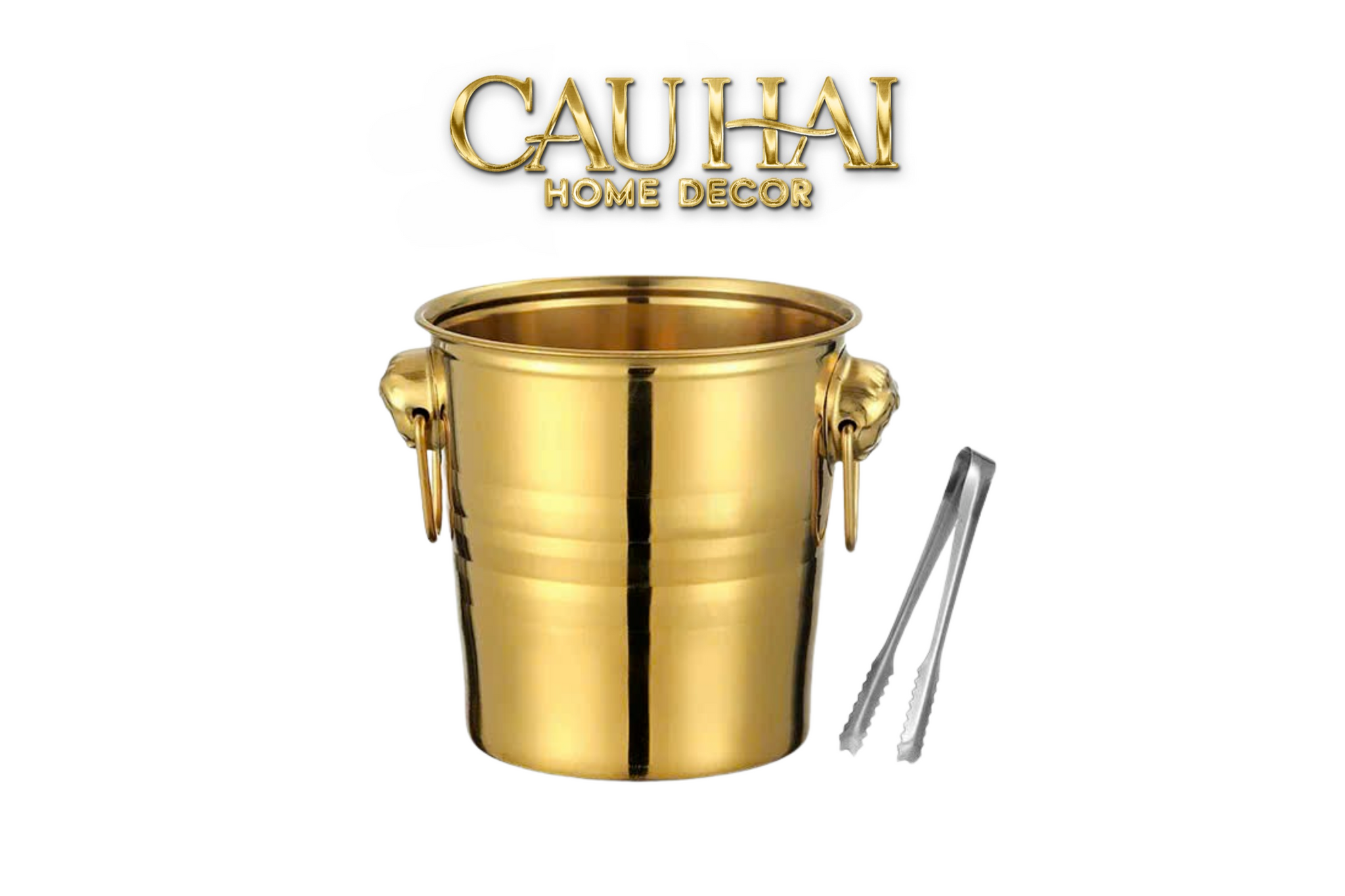 Xô Đá Royal Beast Gilded Ice Bucket - CẬU HAI HOME DECOR