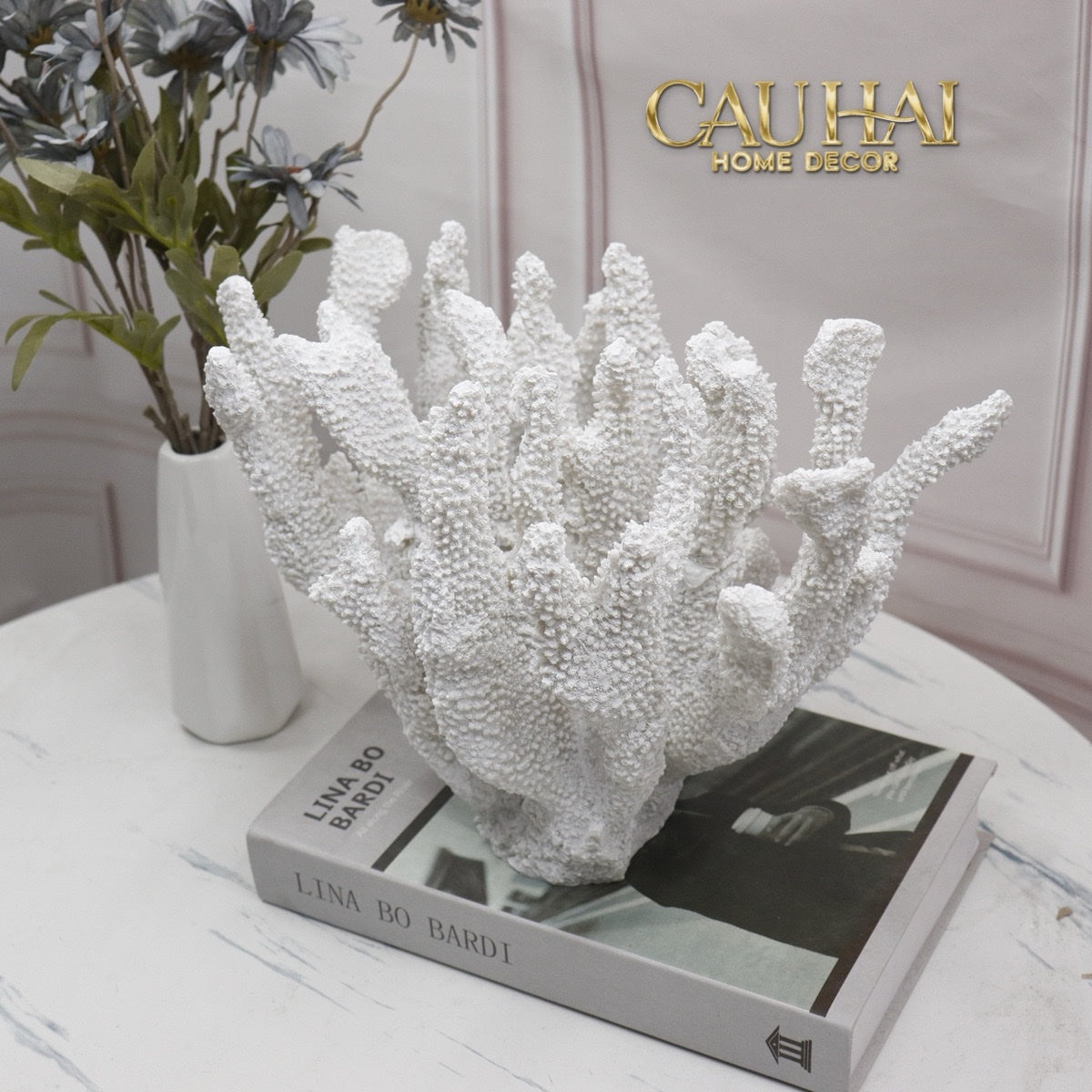 Home Couture - Tượng San Hô Arctica Frosting Corallia-CẬU HAI HOME DECOR