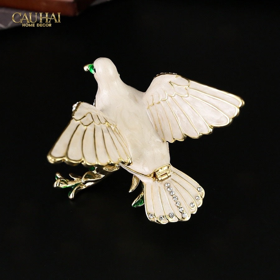 Home Couture - Tượng Chim Persian Jewelry Box Avian Bijoux-CẬU HAI HOME DECOR