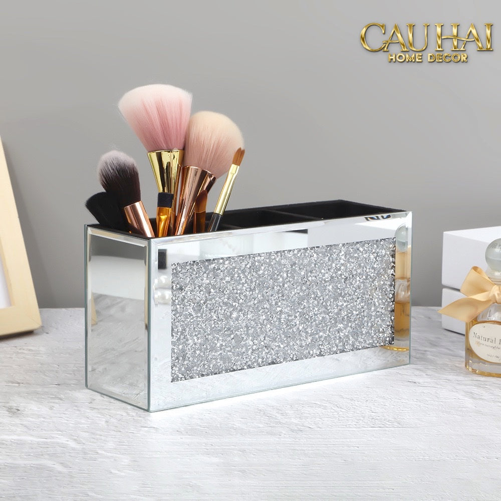 Hộp Đựng 3 Ngăn Mirror Argente Bling Bling