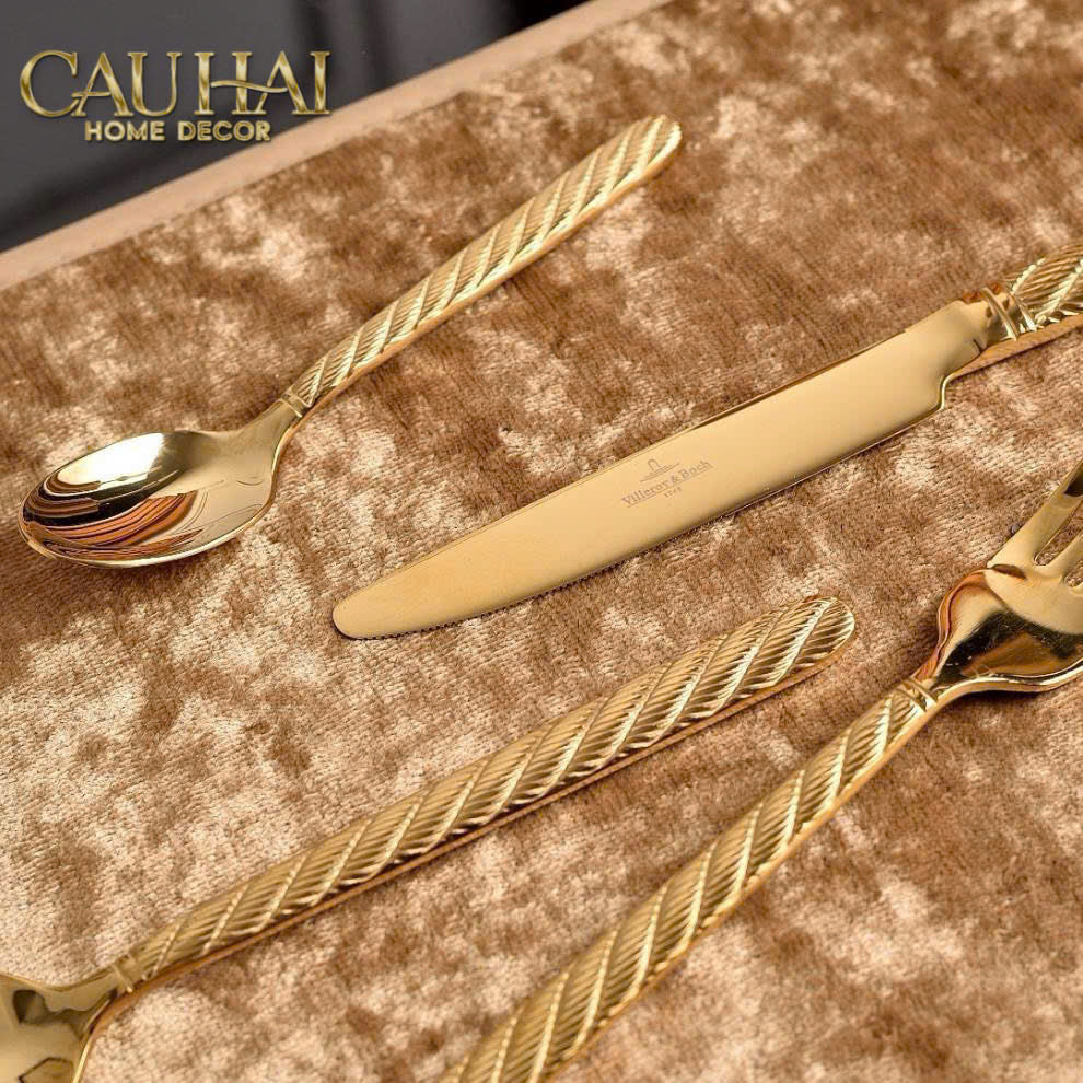 Set Dao Muỗng Nĩa V&B 4pcs Fullbox